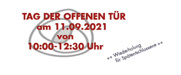Wiederholung Tag der offenen Tür